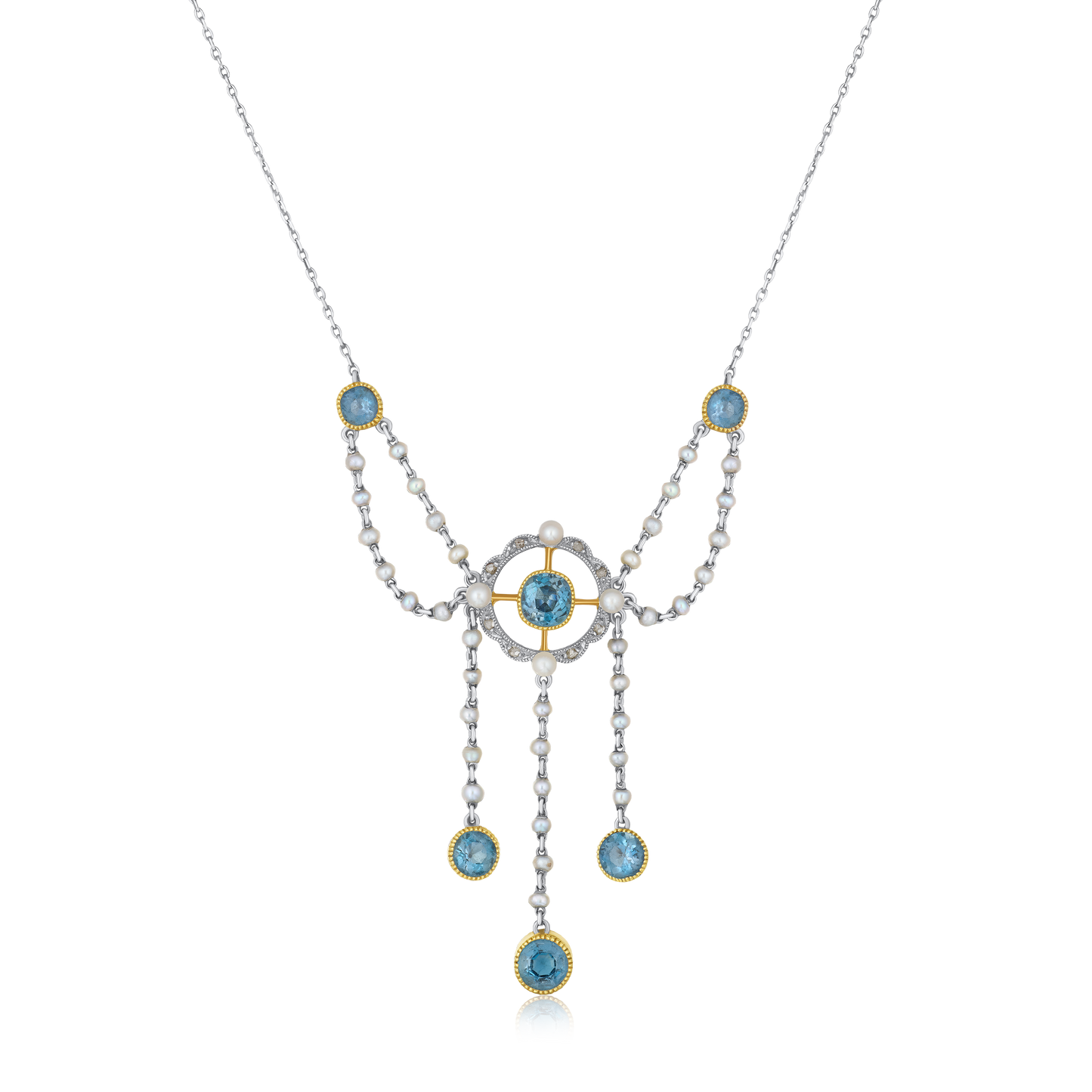 Aquamarine Necklet