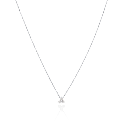 Mini Heirlooms Trefoil Diamond Pendant