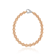 Infinity Collection 18ct Rose Gold Diamond Set Necklace
