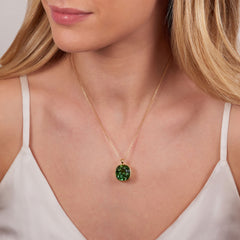 26.42cts Green Tourmaline Pendant