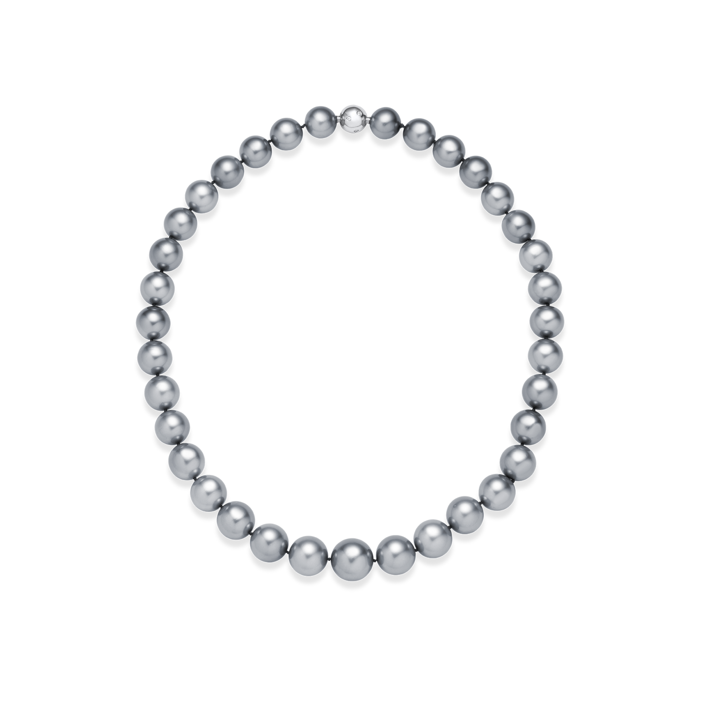 Single Row Tahitian Cultured Pearl Necklace