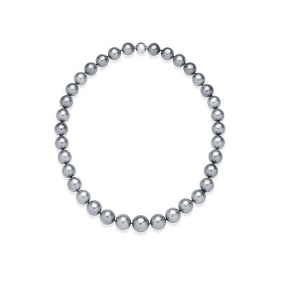 Single Row Tahitian Cultured Pearl Necklace