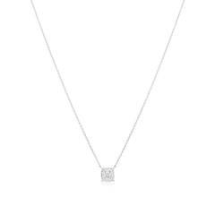 1.50cts Cushion Cut Diamond Solitaire Pendant