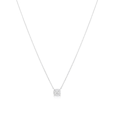 1.50cts Cushion Cut Diamond Solitaire Pendant