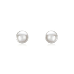 6-6.5mm Akoya Cultured Pearl Stud Earrings