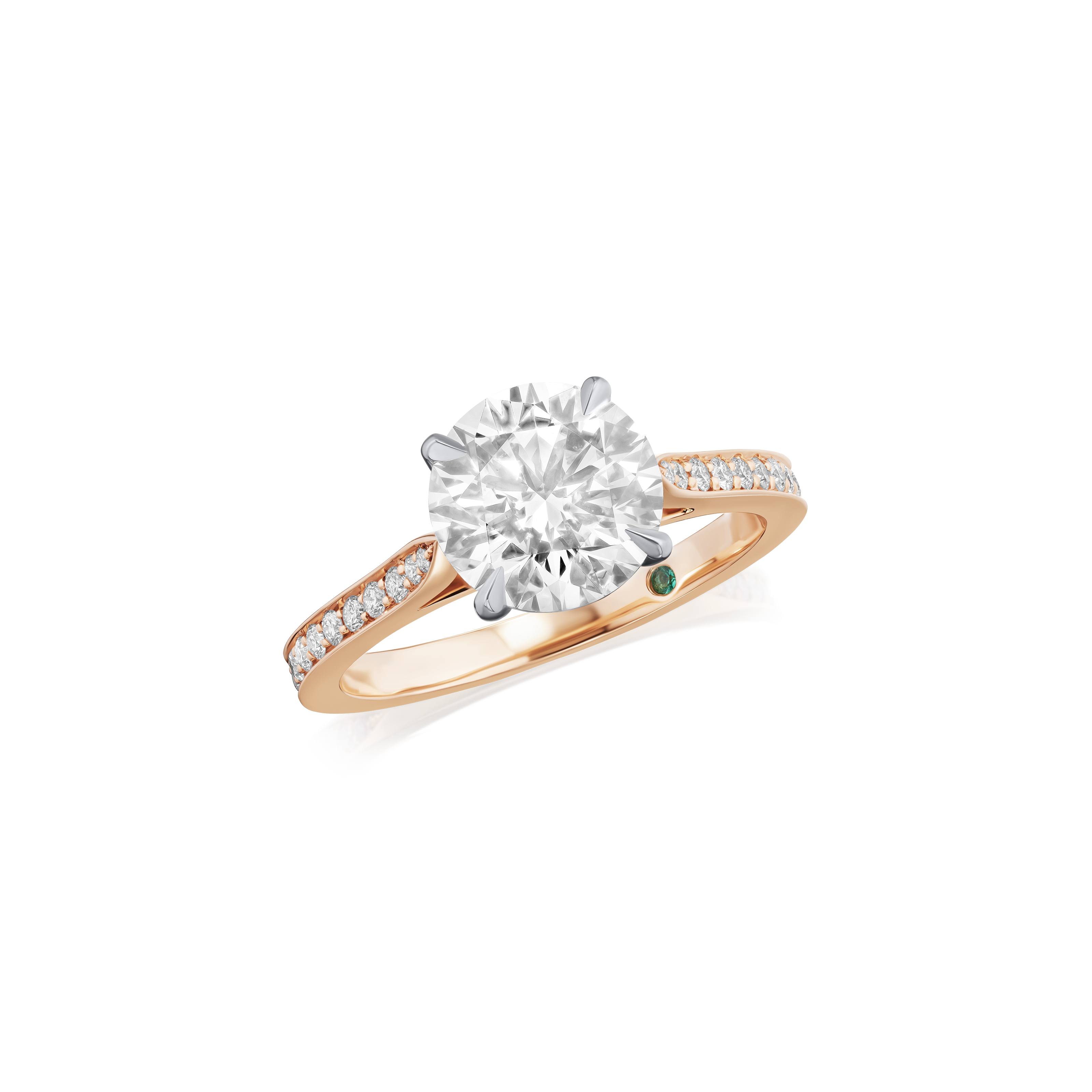2.02ct Round Brilliant Cut Diamond Solitaire Ring