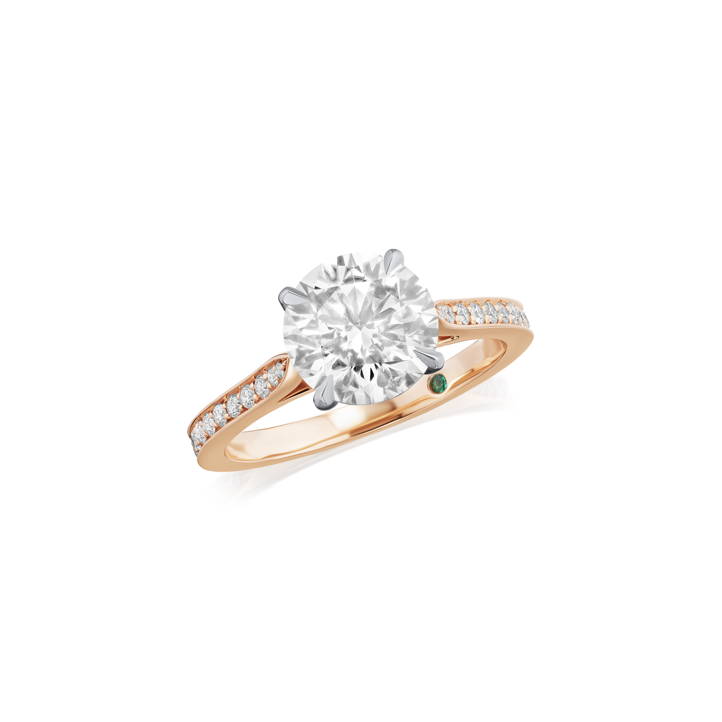 2.02ct Round Brilliant Cut Diamond Solitaire Ring