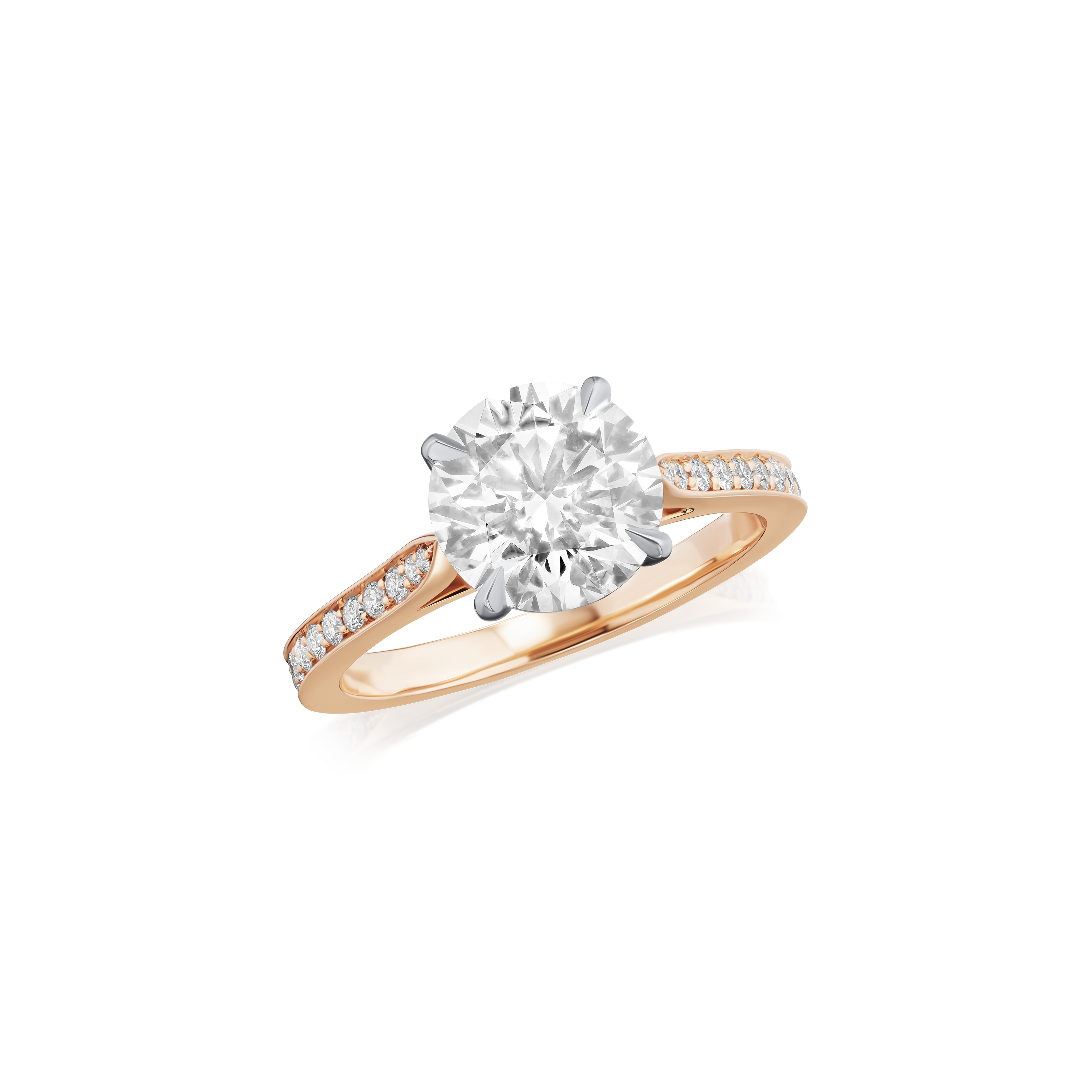 2.02ct Round Brilliant Cut Diamond Solitaire Ring