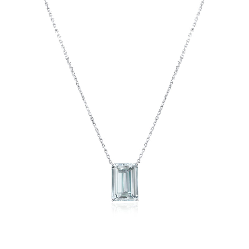 10.52cts Octagon-Shape Aquamarine Pendant