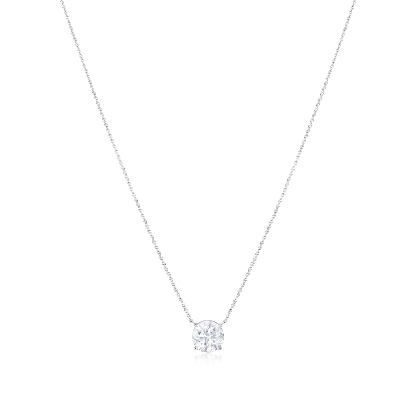 1.50cts Round Brilliant Diamond Solitaire Pendant