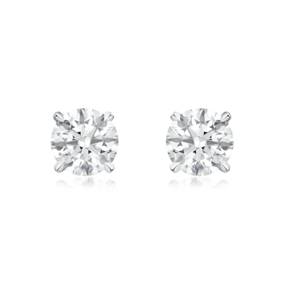 Pair of loose round brilliant cut diamonds 0.40/0.40ct GIA