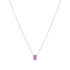 1.05cts Pink Sapphire Superfine Pendant