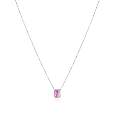 1.05cts Pink Sapphire Superfine Pendant