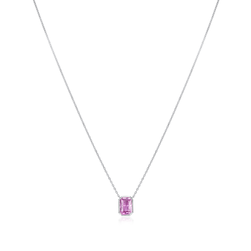 1.05cts Pink Sapphire Superfine Pendant