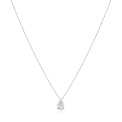 0.93ct Pear Cut Diamond Pendant