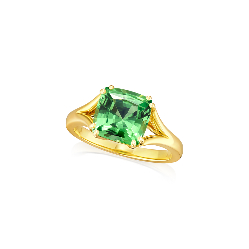 3.33.cts Tsavorite Garnet Dress Ring