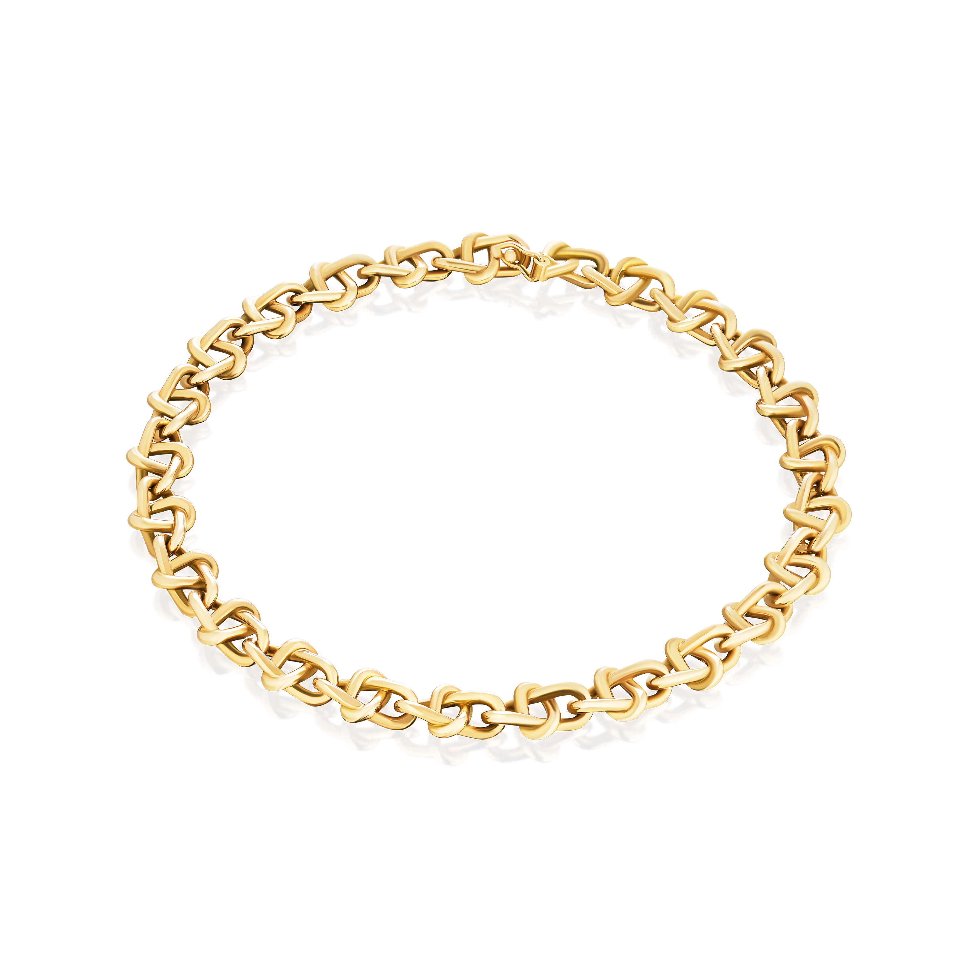 Infinity 18ct Yellow Gold Bracelet