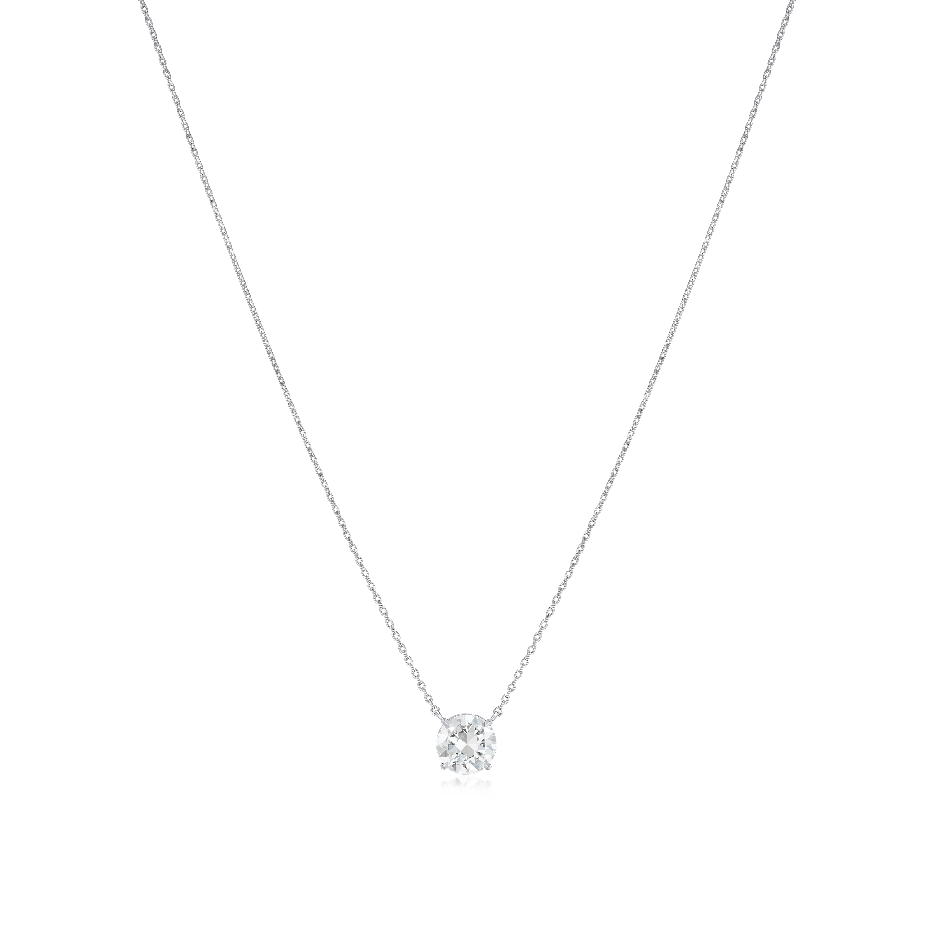 1.05cts Round Brilliant Cut Diamond Superfine Pendant