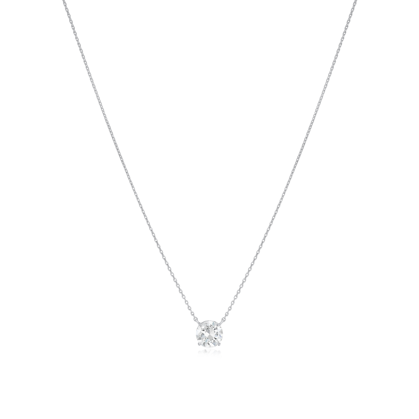 1.05cts Round Brilliant Cut Diamond Superfine Pendant