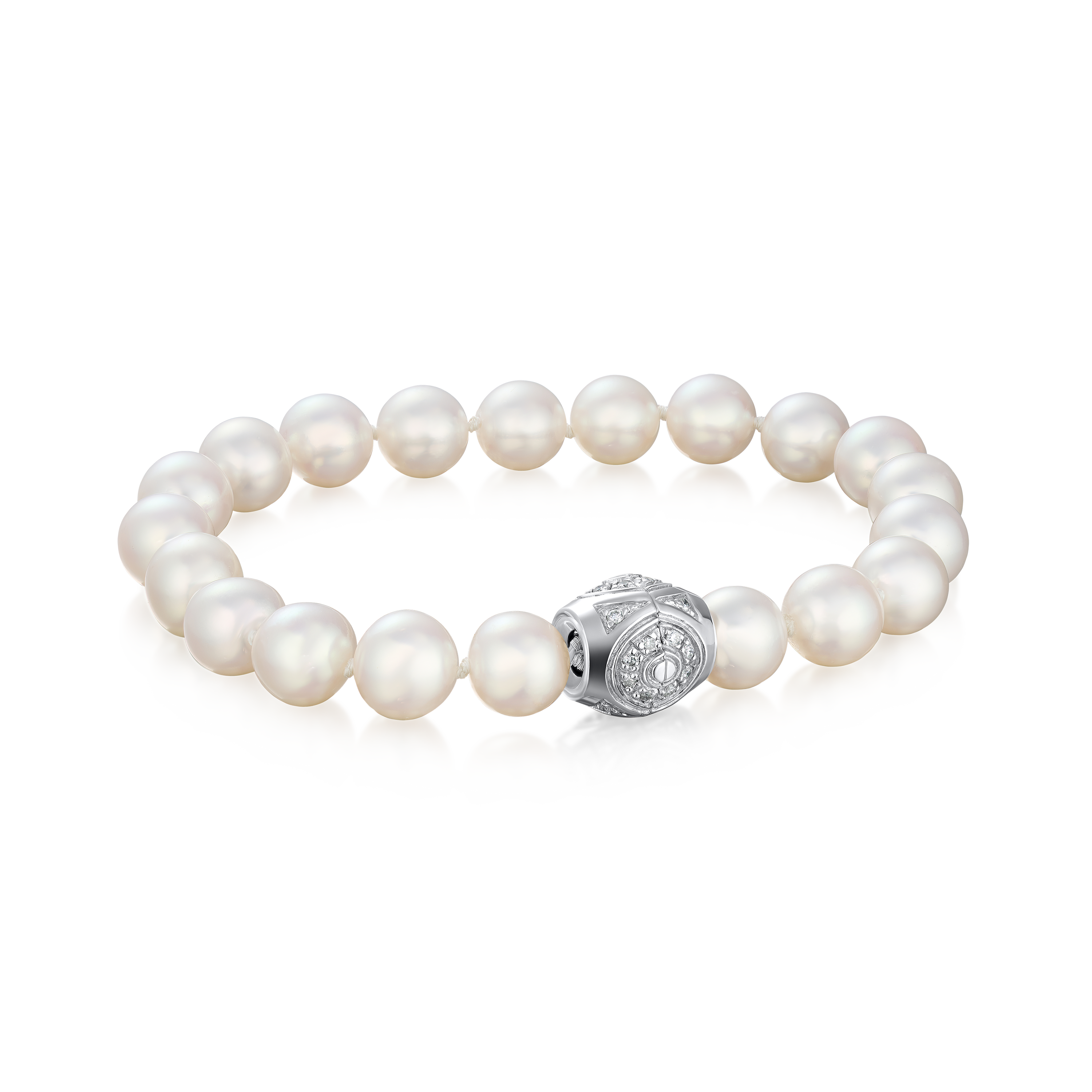 Cultured 18ct Pearl Bracelet