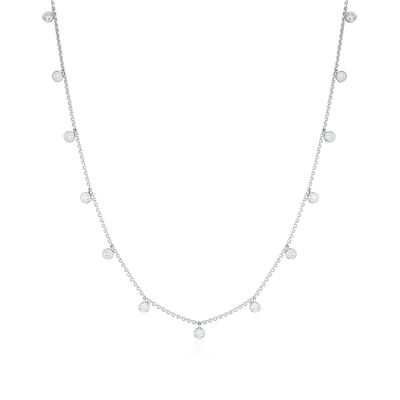 1.00ct Spectacle Set Diamond Necklet