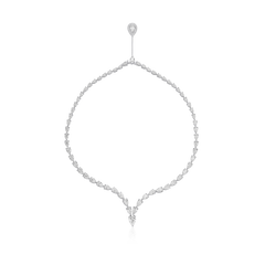 31.30ct Fancy Pear Diamond Necklet