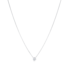 0.20ct Platinum Spectacle Set Diamond Pendant