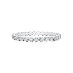 4.84cts Round Brilliant Cut Diamond Flexi Bracelet