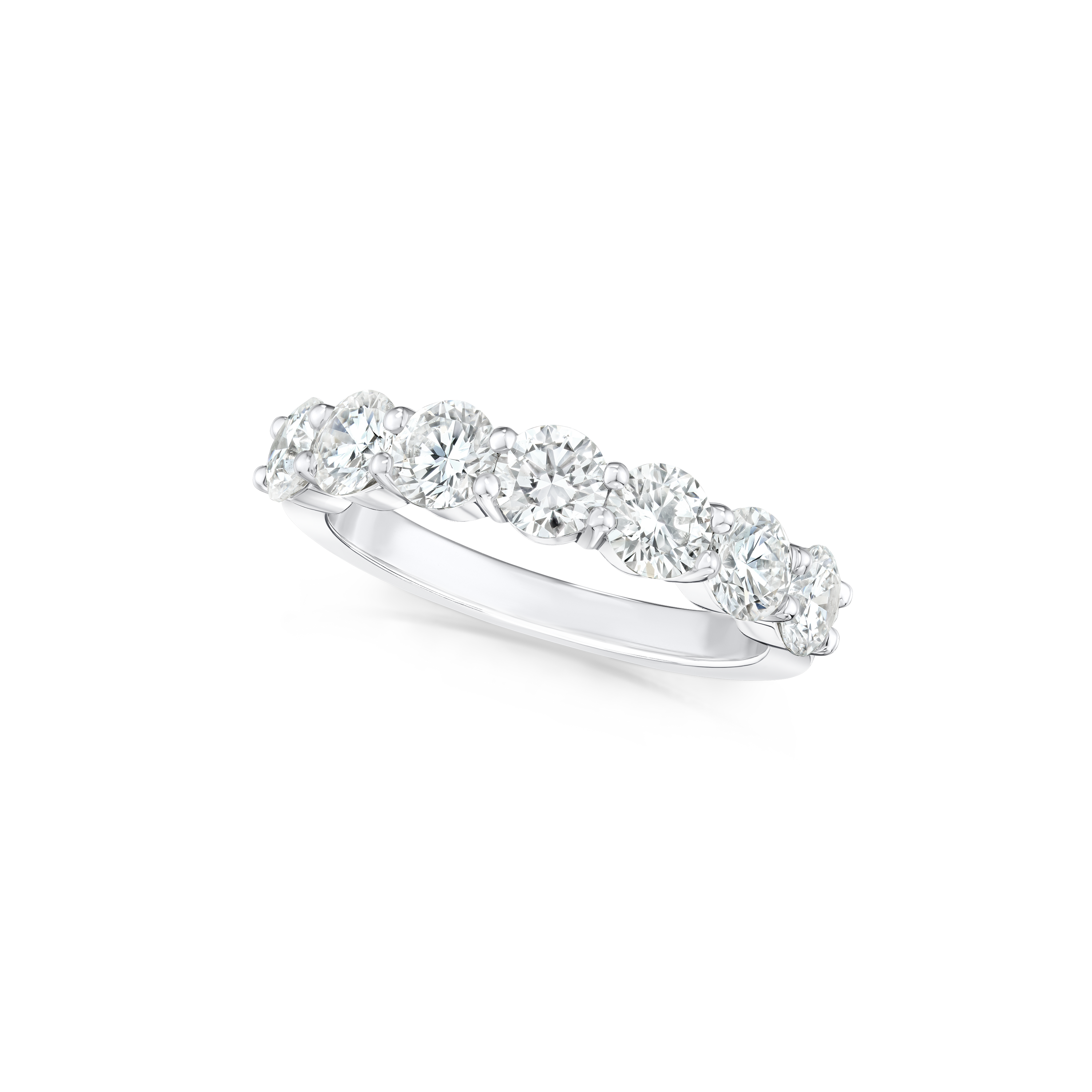 1.75cts Diamond Set Half Eternity Ring