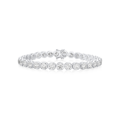 8.88cts Round Brilliant Cut Diamond Line Bracelet