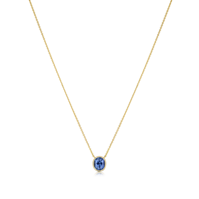 1.68cts Sapphire Rubover Pendant