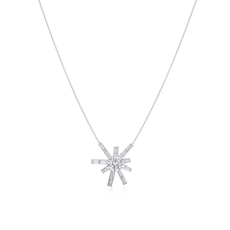 Diamond Cosmic Pendant