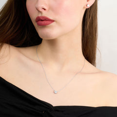 1.04ct Round Brilliant Cut Diamond Superfine Pendant