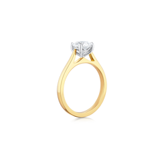 1.06ct Round Brilliant Cut Diamond Solitaire Ring