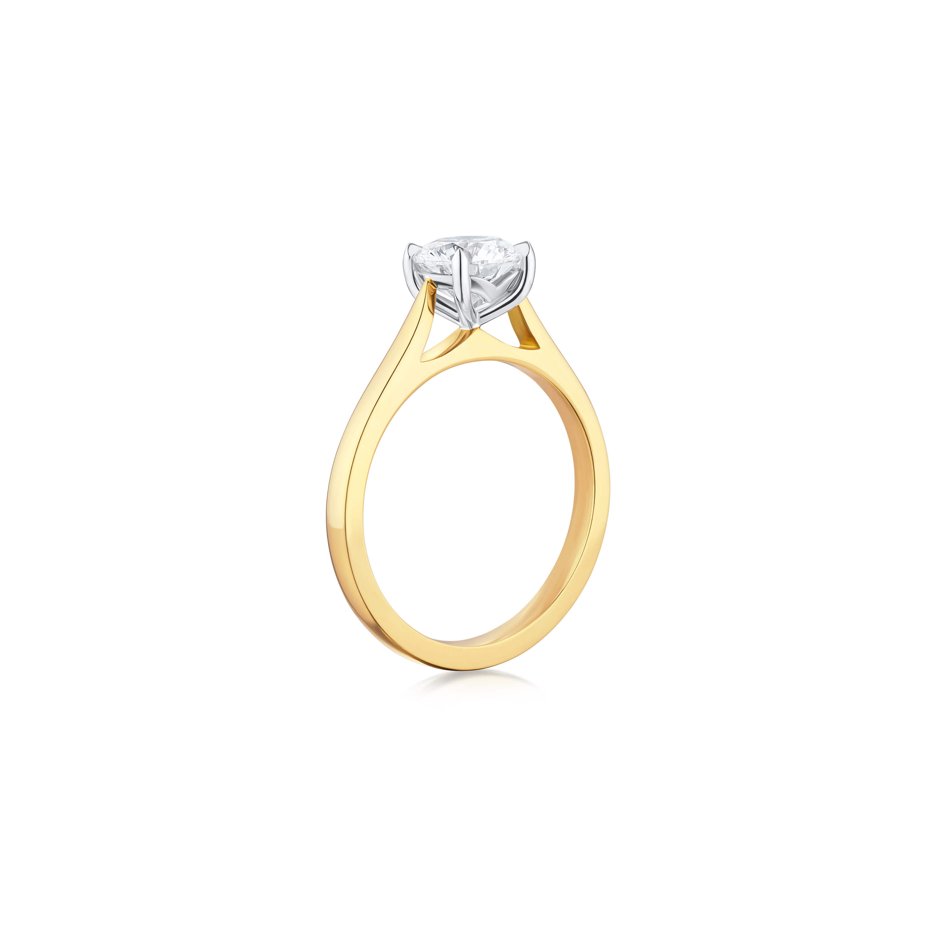 1.06ct Round Brilliant Cut Diamond Solitaire Ring