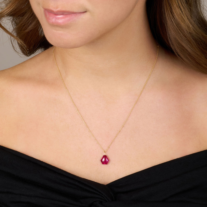 4.34cts Ruby Pendant