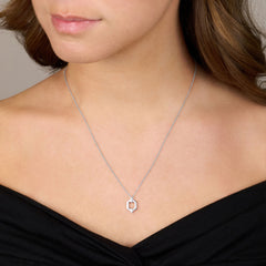 Nectar Collection 18ct White Gold Pendant