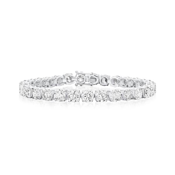 15.75ct Round Brilliant Cut Diamond Line Bracelet