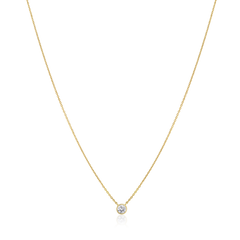 18ct Yellow Gold Diamond Pendant