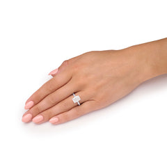 3.03cts Cushion Cut Diamond Ring