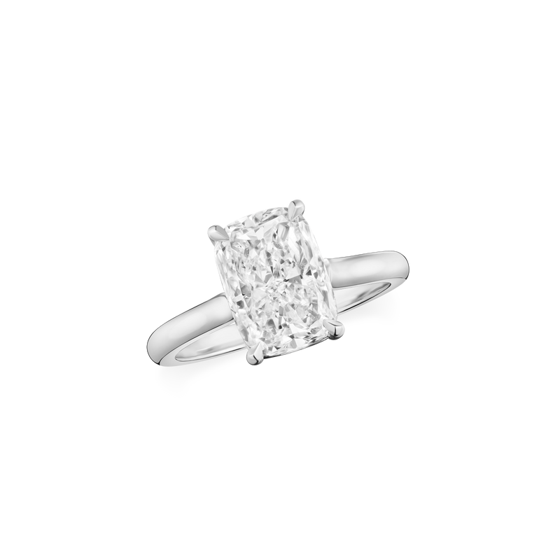 3.03cts Cushion Cut Diamond Ring