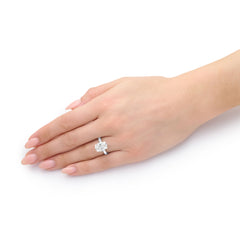 3.57ct Oval Cut Diamond Solitaire Ring