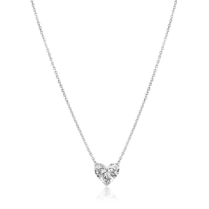 4.24cts Heart Diamond Superfine Pendant