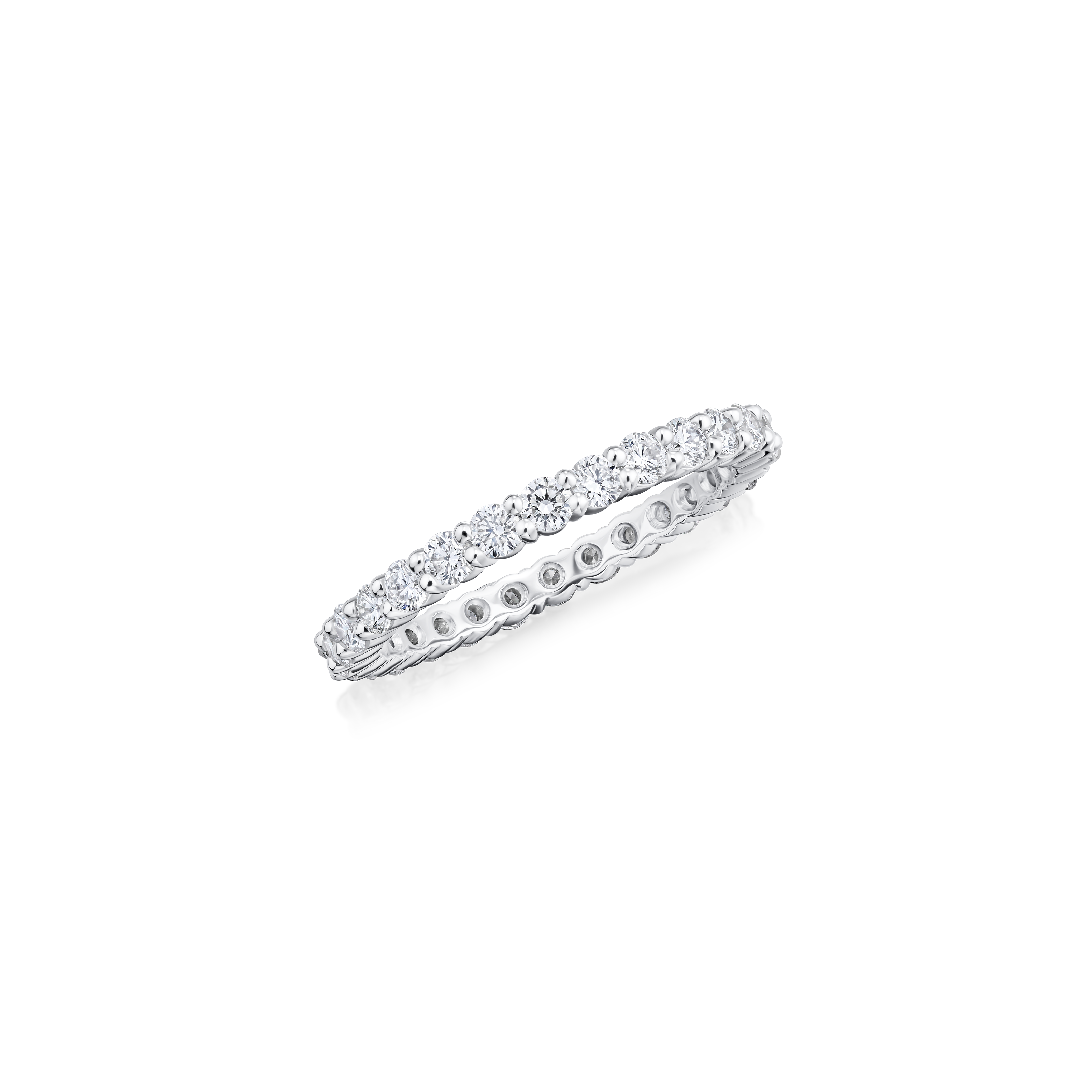 1.00ct Round Brilliant Cut Diamond Full Eternity Ring