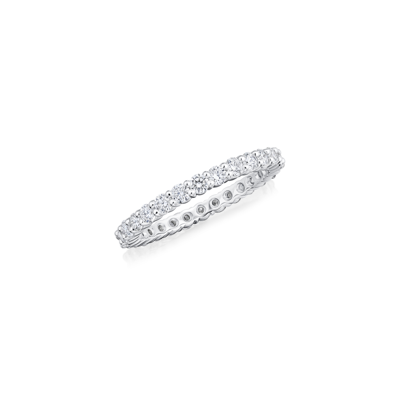1.00ct Round Brilliant Cut Diamond Full Eternity Ring
