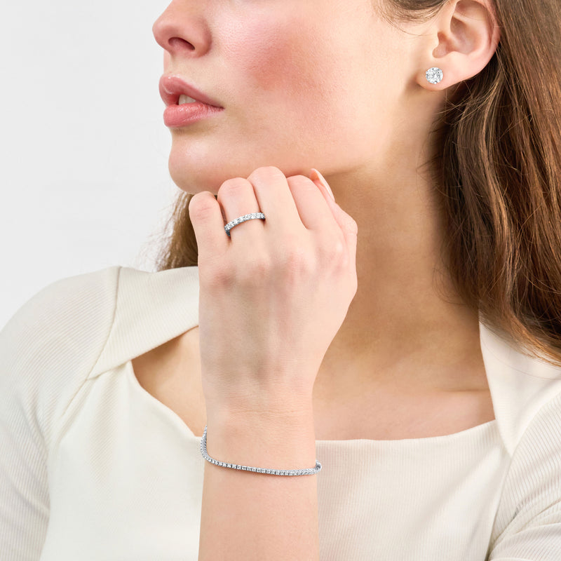 1.50ct Round Brilliant Cut Diamond Full Eternity Ring