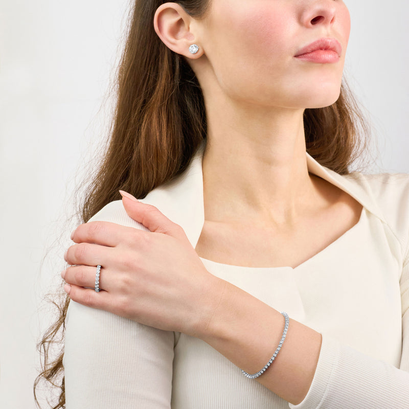 2.00ct Round Brilliant Cut Diamond Full Eternity Ring