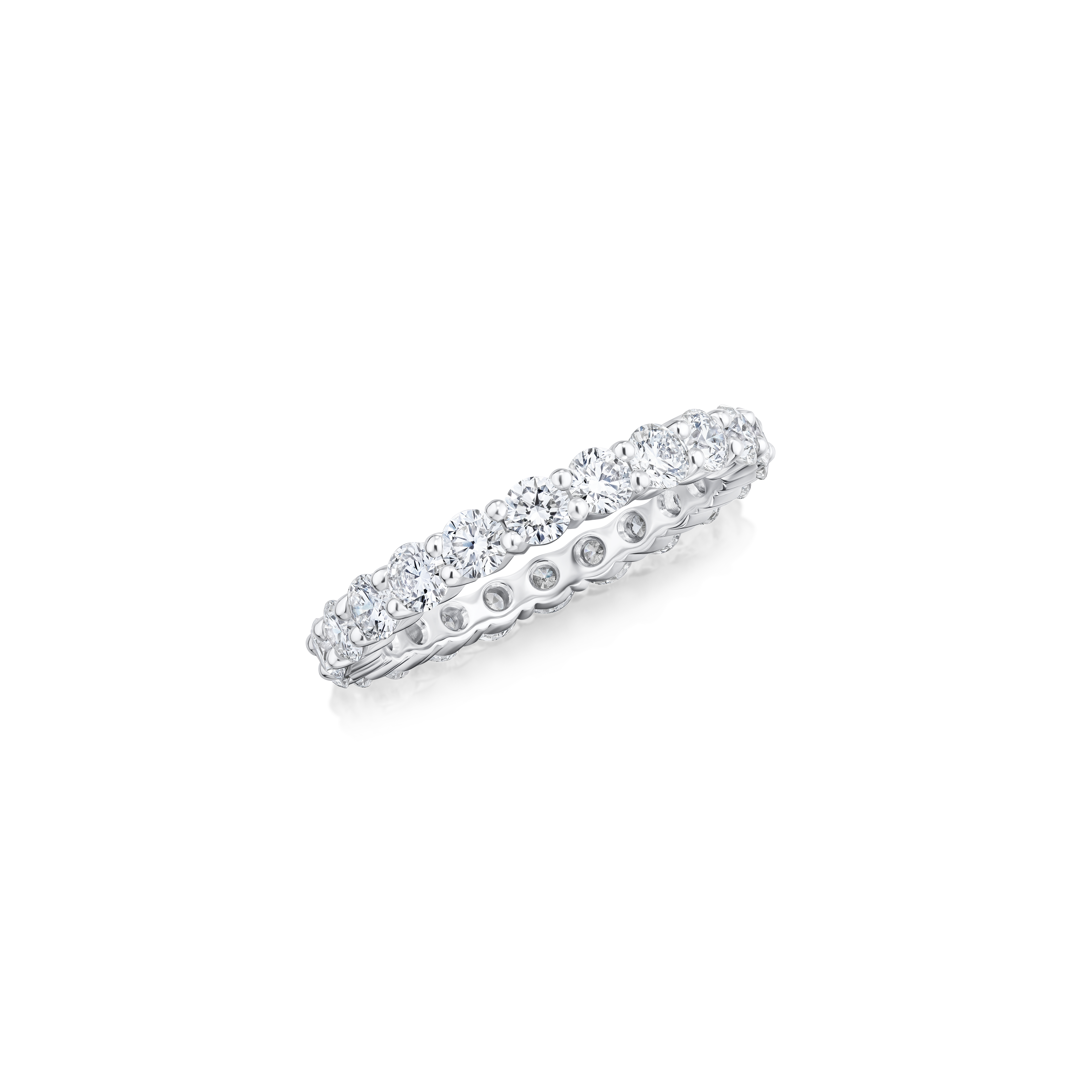 2.00ct Round Brilliant Cut Diamond Full Eternity Ring