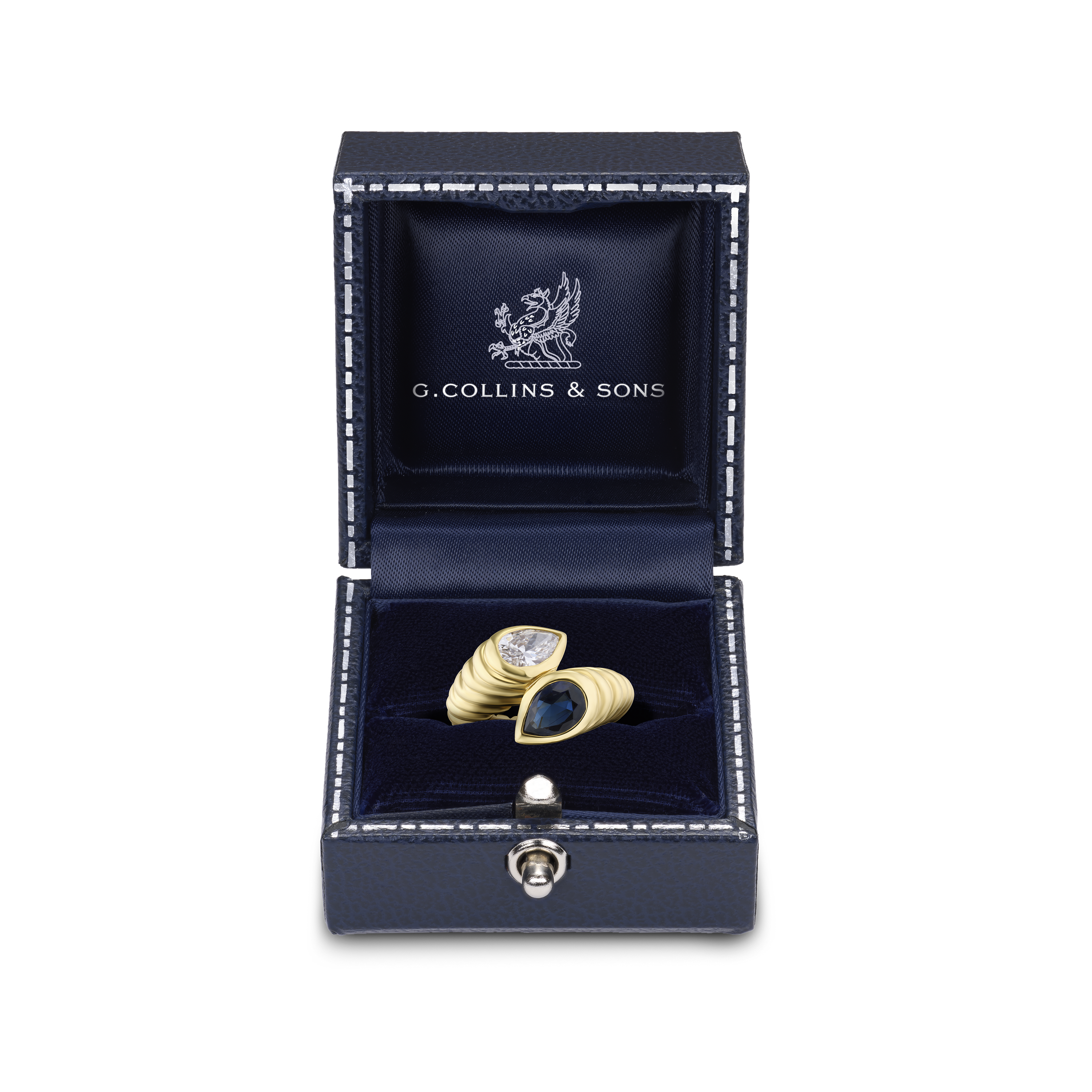 Sapphire and Diamond Dress Ring