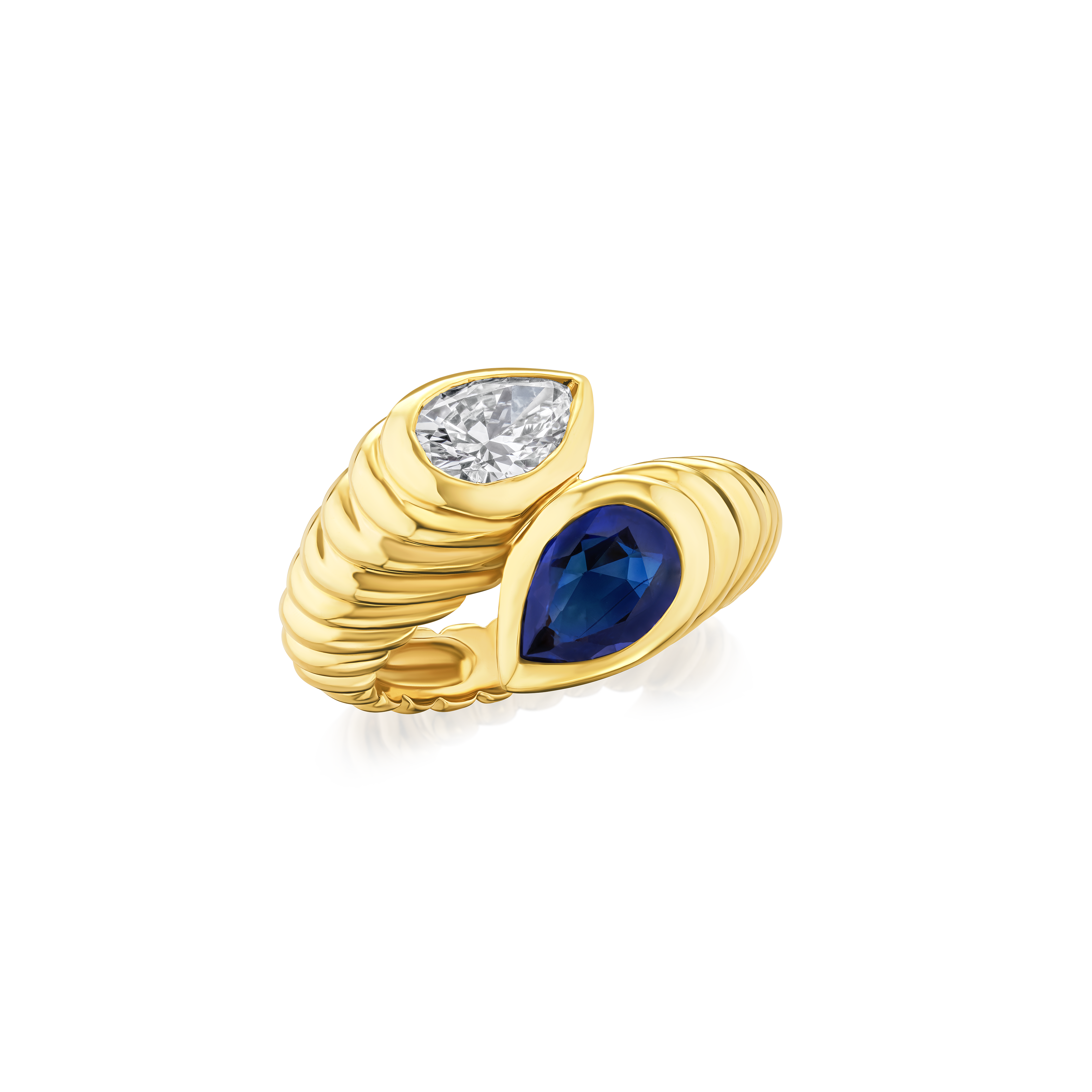 Sapphire and Diamond Dress Ring